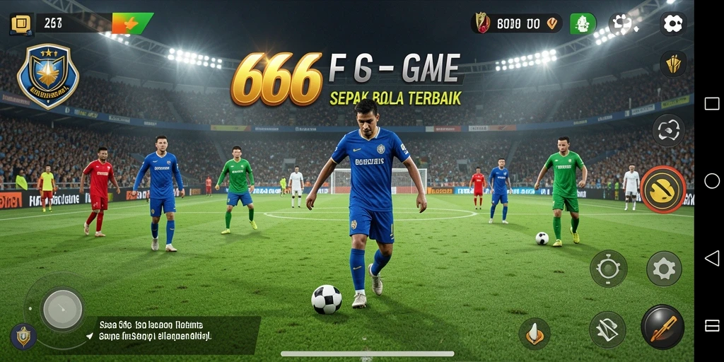 Tampilan Gameplay Menarik dalam 666F yang Penuh Aksi.