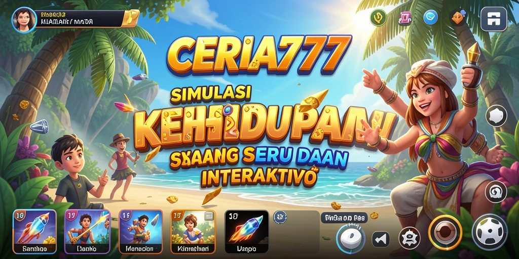 Tampilan gameplay CERIA777 yang menarik dan interaktif.