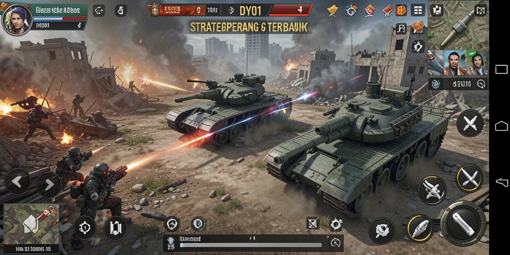 Tampilan gameplay DY01 yang menarik dan strategis.
