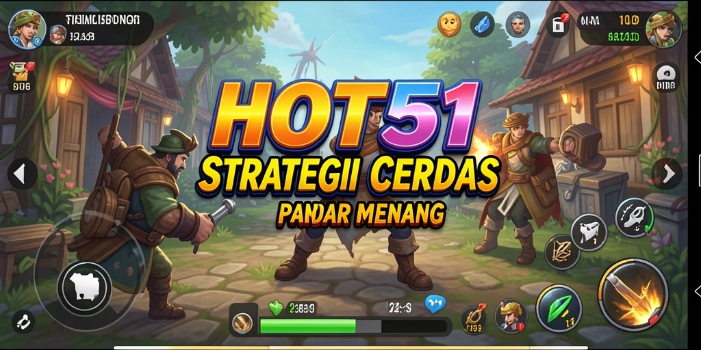 Tampilan gameplay HOT51 yang menegangkan dan penuh strategi.