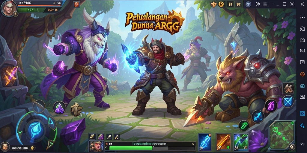 Tampilan gameplay KPK100 yang mendebarkan dan penuh aksi.