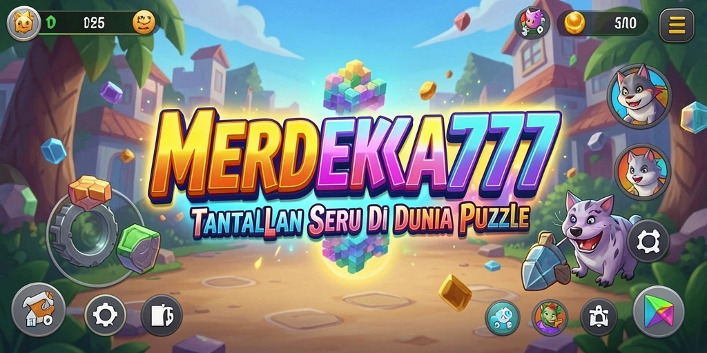 Tampilan gameplay menarik dari MERDEKA777 yang menyenangkan.