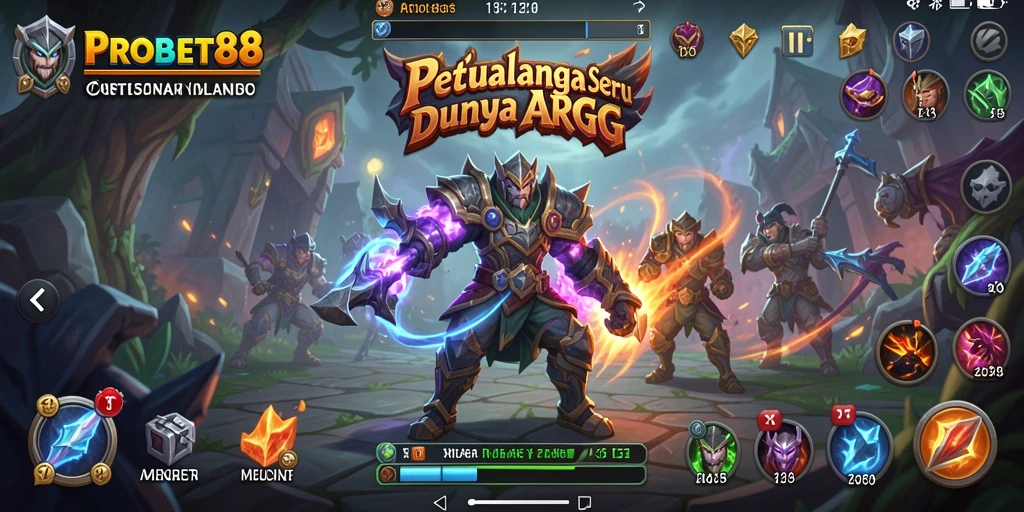 Gameplay seru PROBET88 dengan aksi mendebarkan.