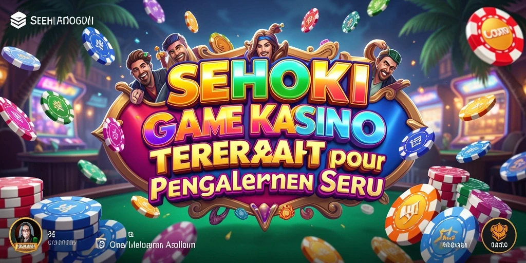 Tampilan gameplay Kasino SEHOKI yang mengesankan dan penuh warna.