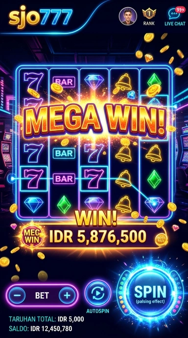 Tampilan antarmuka sjo777 yang ramah pengguna.